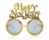 Happy New Year Happy New Year Gold, Gold party glasses