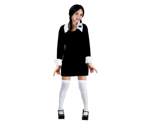 Halloween Gothic schoolgirl, Schoolgirl Costume 130/140 cm