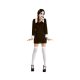 Halloween Gothic Schoolgirl Costume M