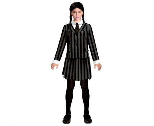 Halloween Gothic schoolgirl, Schoolgirl costume 120/130 cm