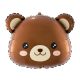 Teddy Bear Brown foil balloon 48 cm