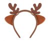 Christmas Reindeer Brown Reindeer headband