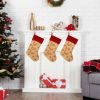 Christmas Ho-Ho-Ho Fireplace Stocking, Boot 46cm