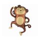 Monkey Monkey, foil balloon 78 cm