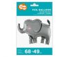 Elephant Grey foil balloon 68 cm