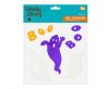 Halloween Boo gel window sticker set