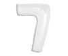 Number B&C White White Number 7 Foil Balloon 92 cm