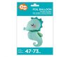 Fish Sea Horse Sea Horse Foil Balloon 73 cm