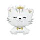 Cat White foil balloon 49 cm