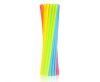 Colour Colorful plastic straws 10 pcs