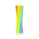 Colour Colorful plastic straws 10 pcs