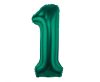 Number B&C Bottle Green Green Number 1 Foil Balloon 85 cm