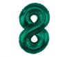 Number B&C Bottle Green Green Number 8 Foil Balloon 85 cm