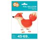 Fox Fox, walking foil balloon 69 cm