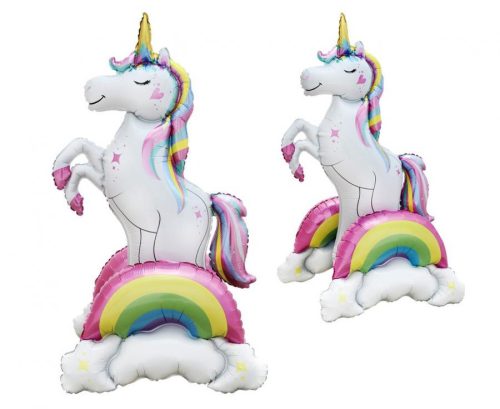 Unicorn Rainbow 3D Foil Balloon 94 cm