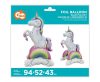 Unicorn Rainbow 3D Foil Balloon 94 cm