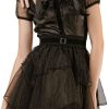 Halloween Gothic Schoolgirl Prom Costume M