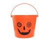 Halloween Crazy Pumpkin Candy Bucket 14.5x11.5 cm