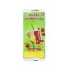 Colour Yellow plastic straw 50 pcs