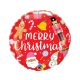 Christmas Merry Christmas Decorations, foil balloon 46 cm