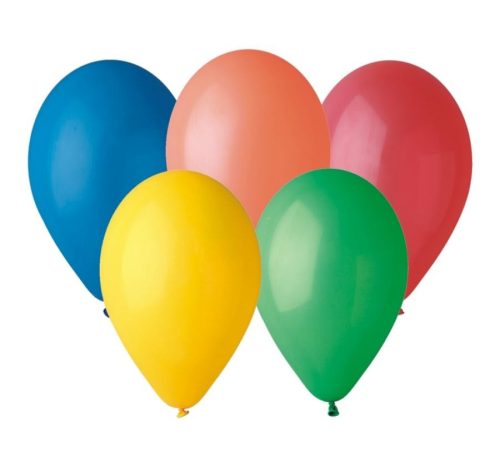 Colour Pastel balloon, 10 pcs 10 inch (26 cm)