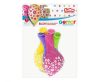 Flower Colorful balloon, 5-piece 12 inch (30 cm)