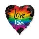 Love Love is Love foil balloon 46 cm