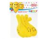 Emoji  Smilies Yellow balloon, 5 pcs 12 inch (30 cm)