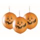 Halloween Pumpkin Pumpkin balloon with ribbon, set of 3, 18 inch (45 cm)