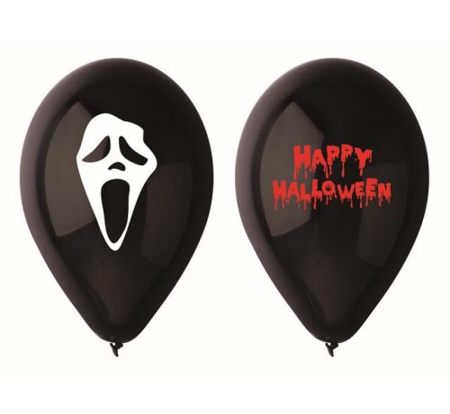 Scary Halloween air-balloon, balloon 5 pieces 12 inch (30 cm)