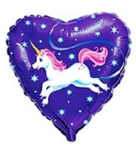 Unicorn Flying foil balloon 46 cm (WP)