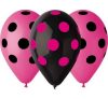 Colour Hen Night Dots, Polka Dot Balloon, Pack of 5, 12 inch (30 cm)