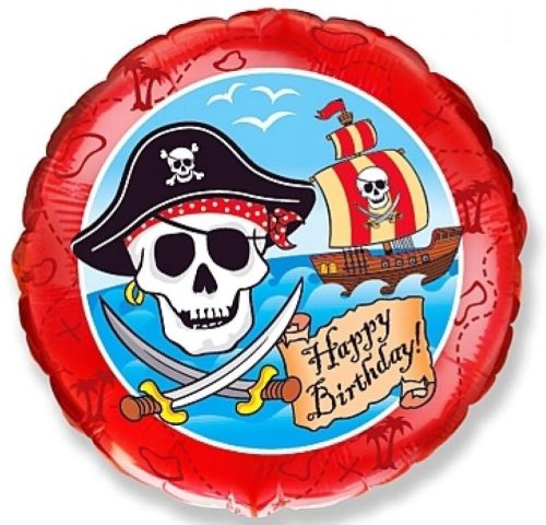 Pirate Sea foil balloon 46 cm (WP)