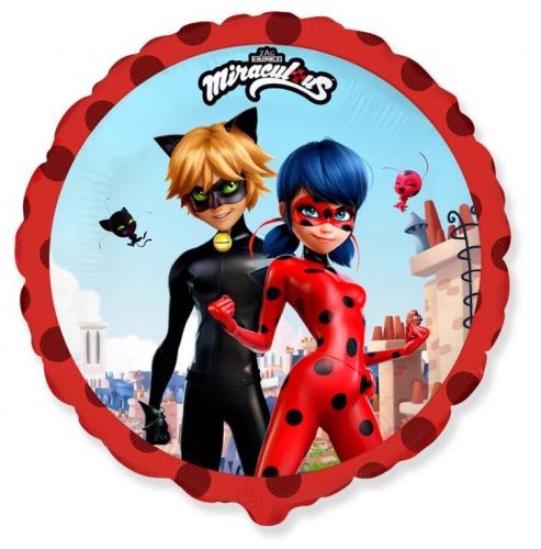 Miraculous Ladybug Street foil balloon 45 cm