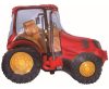 Tractor Red foil balloon 94 cm