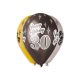 Happy Birthday Happy Birthday 30 Metallic Balloons, 6 pcs 12 inch (30 cm)