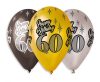 Happy Birthday Happy Birthday 60 Metallic Balloon, 6 pcs 12 inch (30 cm)