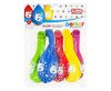 Happy Birthday Star Happy Birthday 6 hanging balloons, 5-piece set, 12 inch (30 cm)