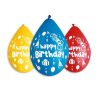 Happy Birthday Happy Birthday Hanging Balloon 5 pcs 12 inch (30 cm)