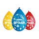 Happy Birthday Happy Birthday Hanging Balloon 5 pcs 12 inch (30 cm)