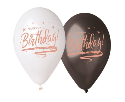 Happy Birthday Happy Birthday Balloon, 5 pcs 13 inch (33cm)