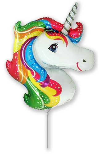 Unicorn Head foil balloon 36 cm (WP)