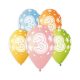 Happy Birthday Star Happy Birthday 3 balloons, pack of 5 13 inches (33 cm)