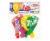 Happy Birthday Star Happy Birthday 7 Balloons, Pack of 5, 13 inch (33 cm)