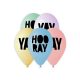 Party Hooray balloon, 5 pcs - 13 inches (33 cm)