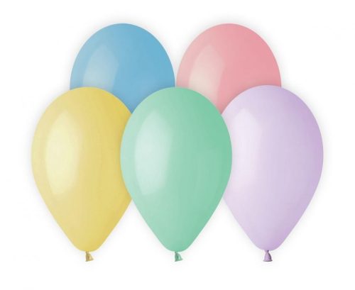 Colour Soft Colors, balloon, pack of 10, 13 inches (33 cm)