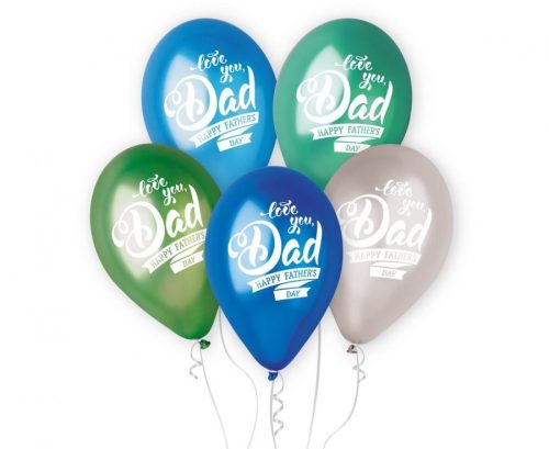 Father Father's Day Balloon, 5 pcs 13 inch (33 cm)