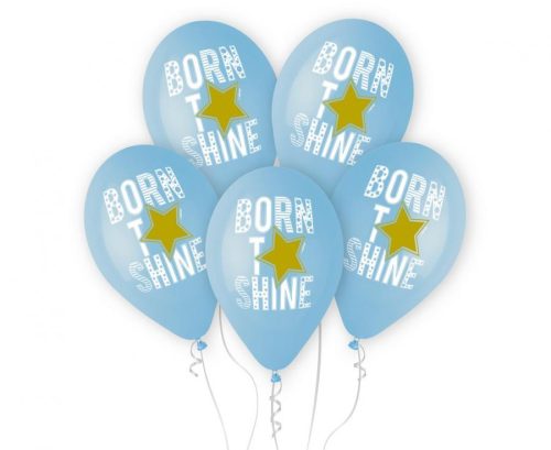 Baby Born to Shine Blue balloon, 5 pcs 13 inch (33 cm)