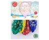 Butterfly Golden Butterflies, balloon, 5 pcs 13 inch (33 cm)