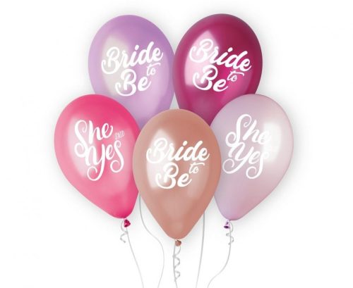 Hen Party Ladies Night, balloon, 5 pcs 13 inches (33 cm)